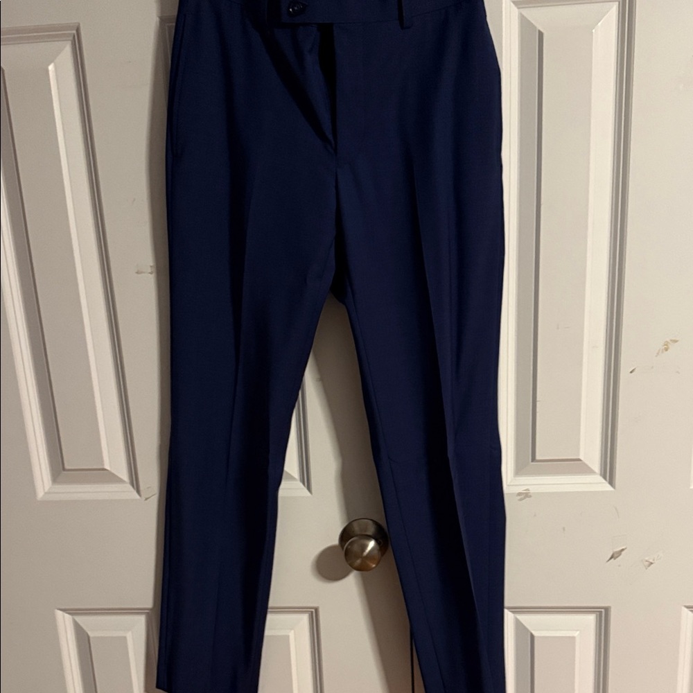 Calvin Klein Navy Blue Trousers